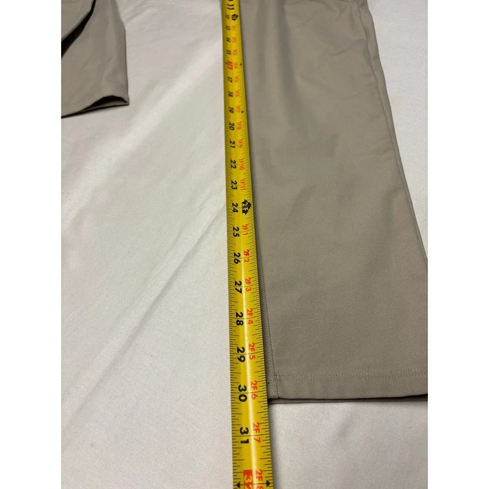 Lululemon ABC Slim-Fit Trouser Warpstreme Tan Khaki Chinos Mens 30 x 30